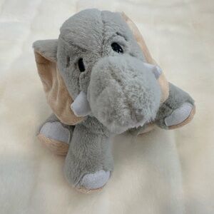 GANZ Gray and Tan Elephant Plush